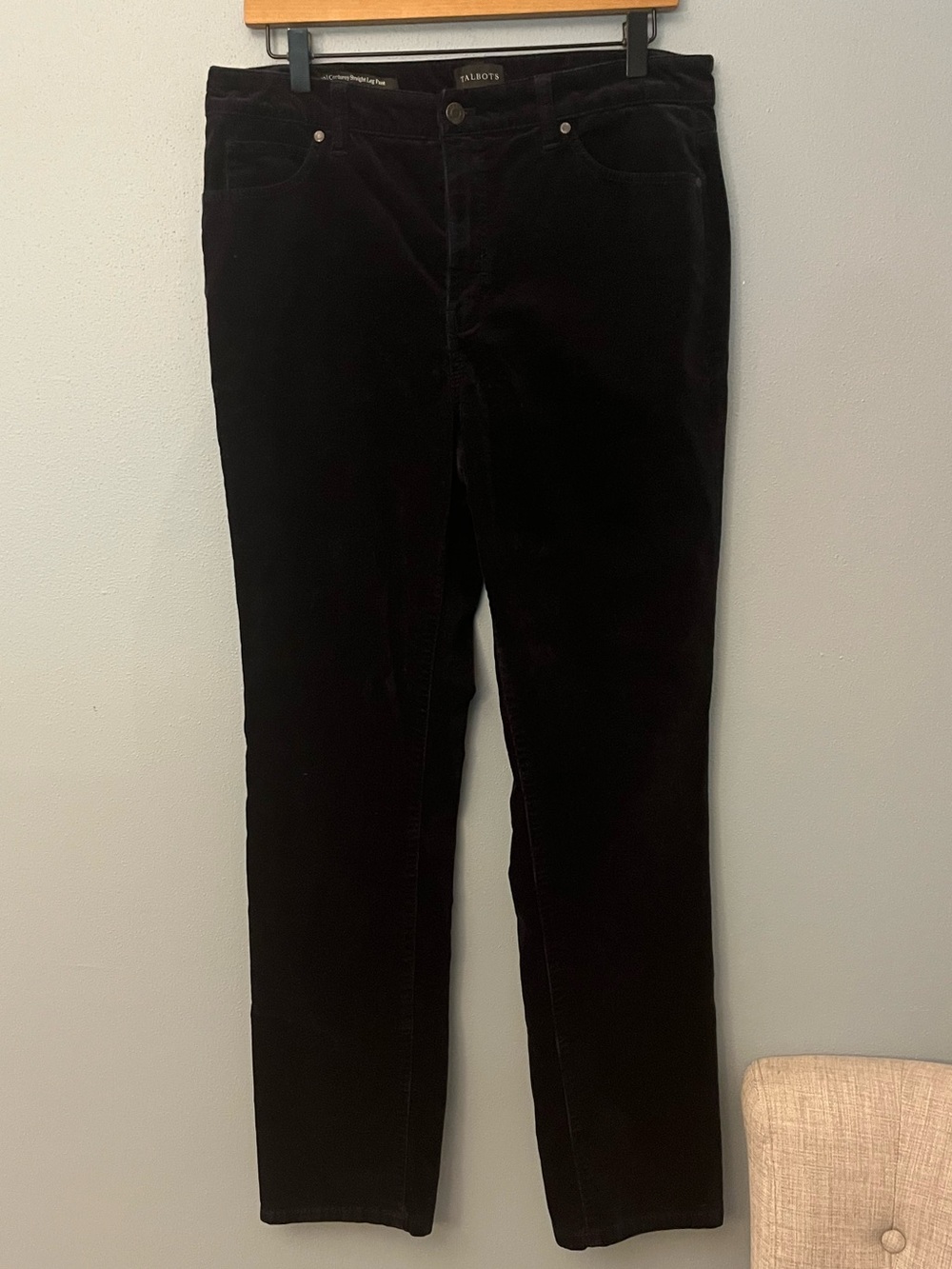 Talbots Straight Leg Corduroy Pants
